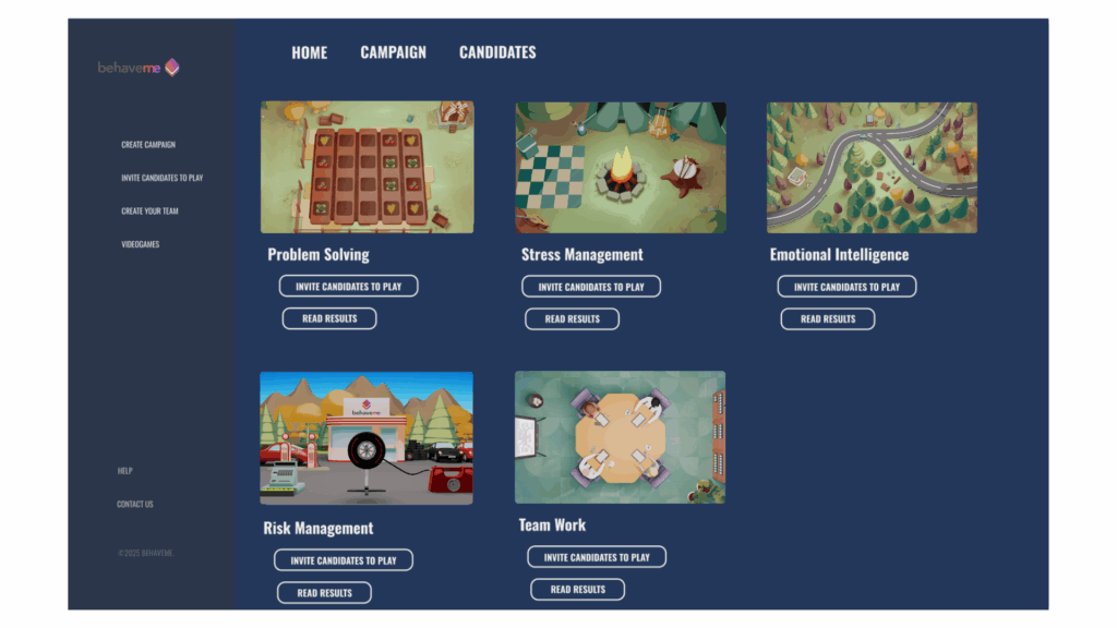 Behaveme platform videogames